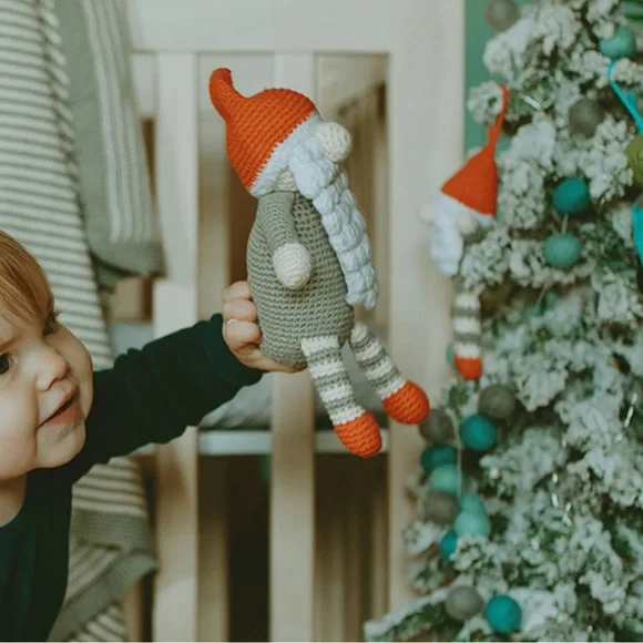 Christmas Gnome Rattle - Picture 3 of 8